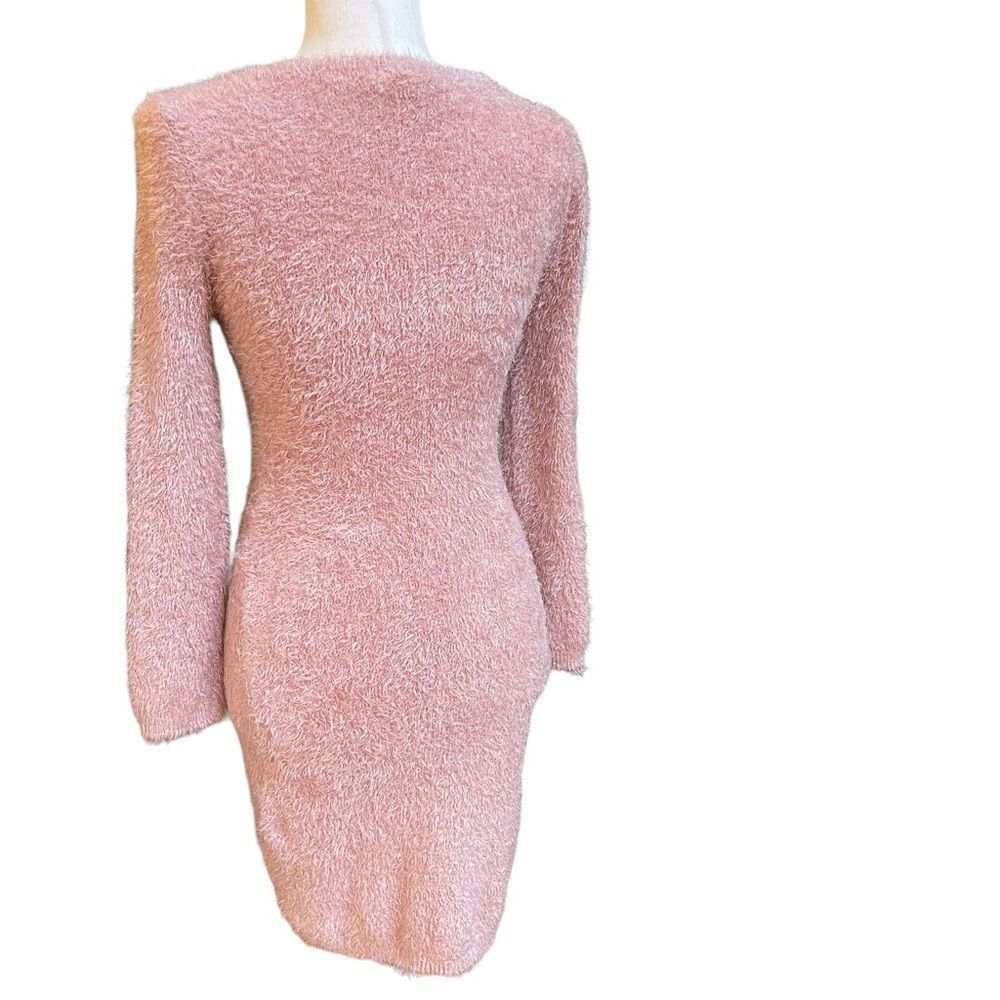 JACK by BB Dakota Valencia BodyCon Dress in Misty Rose Valentine’s Day Soft Cozy - Picture 7 of 9